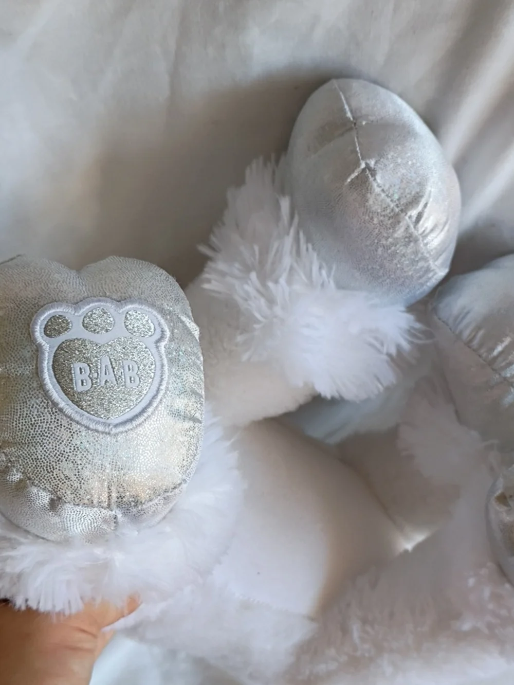 EUC Build A Bear BAB Candy Cane Glisten Reindeer BABW Workshop Christmas 2018